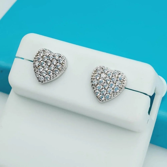 "925 Sterling Silver CZ Beautiful Earrings for Women, 1USPAR4229 - Picture 7 of 11